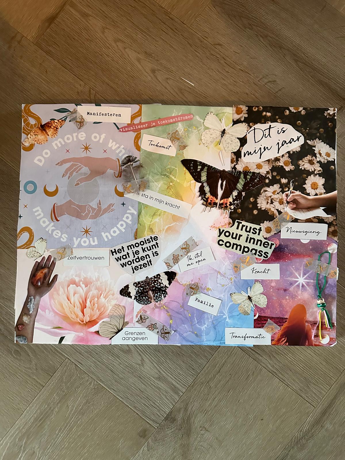 Visionboard & Manifestatie roller