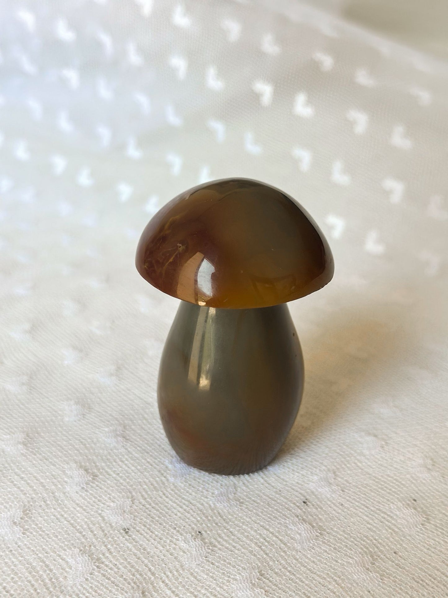 Agaat Paddenstoel | Aarding, Bescherming & Natuurlijke Magie