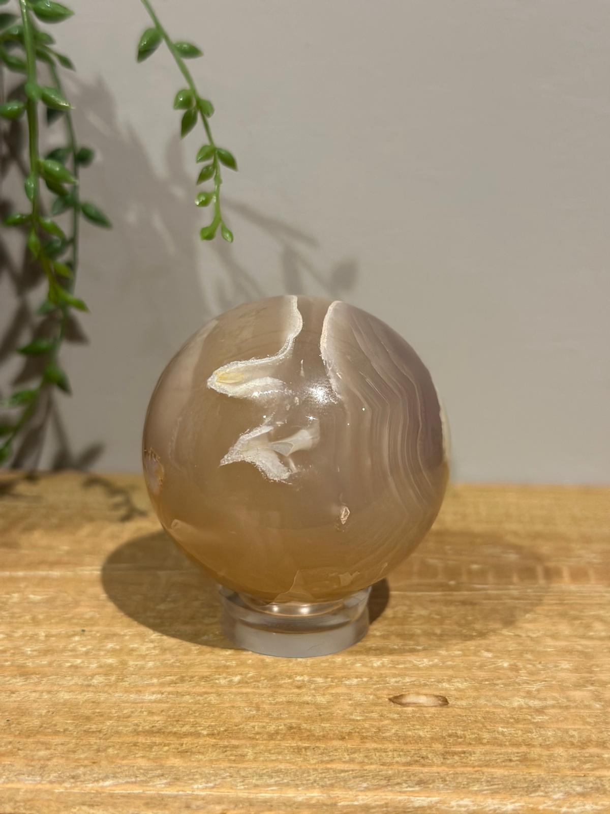 Flower Agaat Bol | Nr. 1