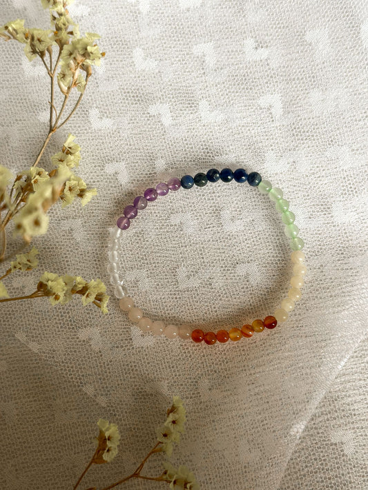 Kogelarmband Chakra |  4 mm