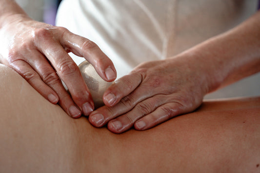 Bindweefsel -cupping massage
