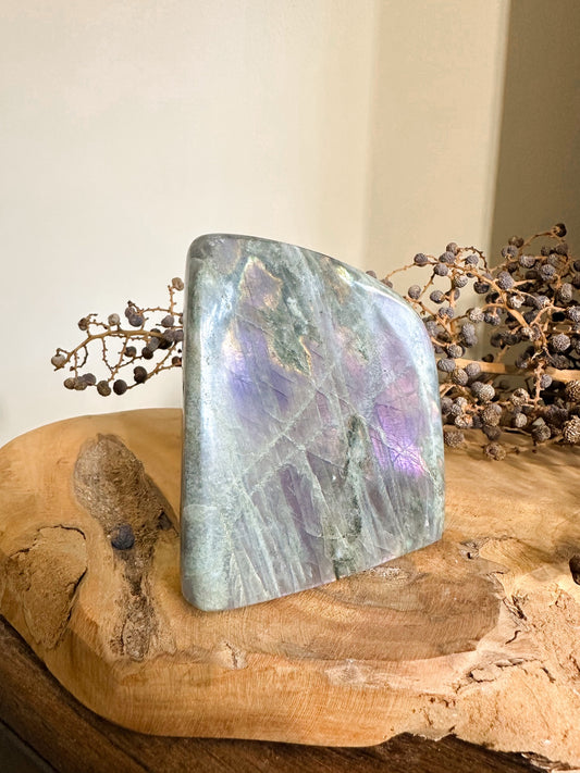 Sculptuur Labradoriet Roze AA